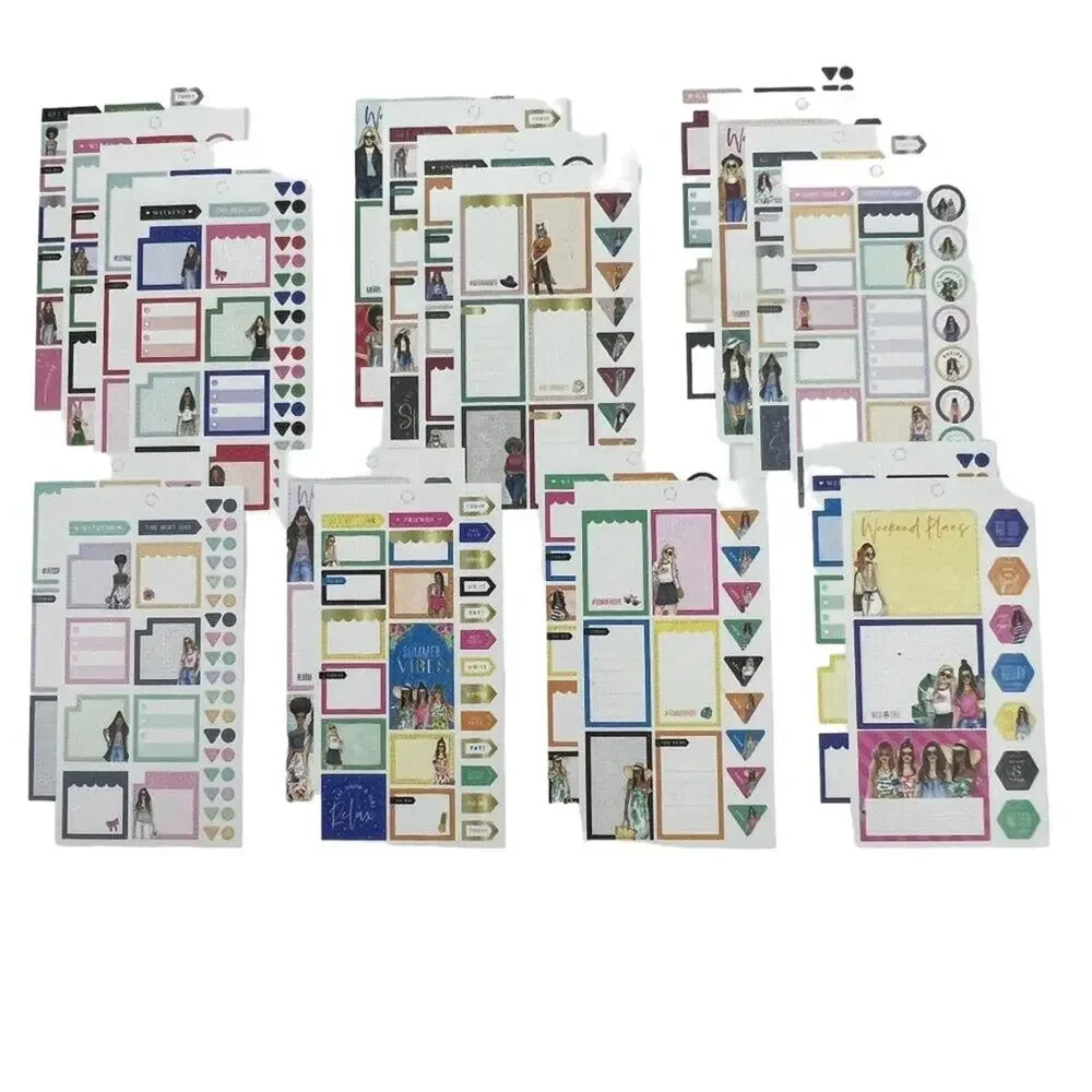 The Happy Planner Rongrong Sticker Book Seasonal Functional Organized